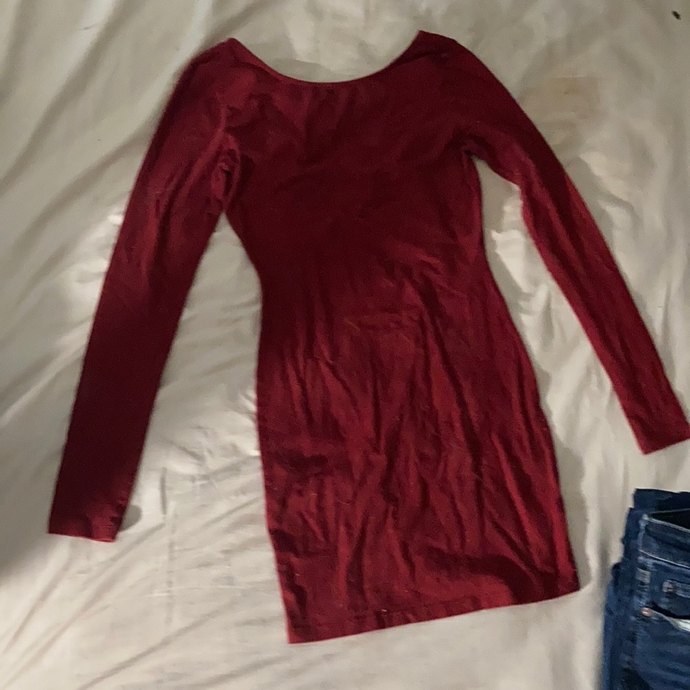 Red dress